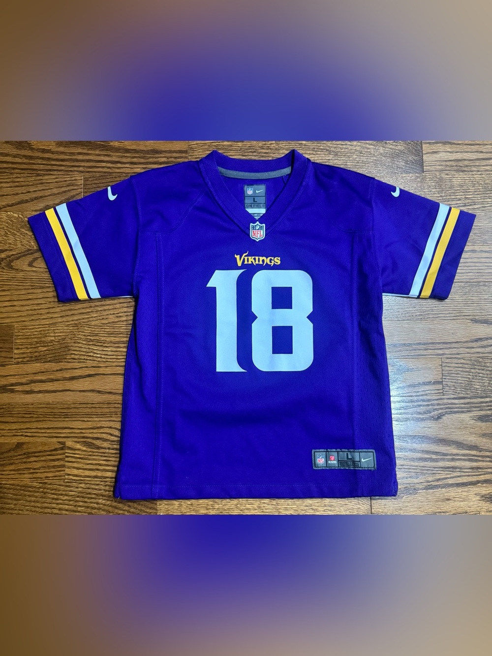 GUC Nike (L/7) Minnesota Vikings Justin Jefferson jersey